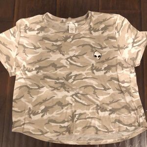 tilly’s camo crop top